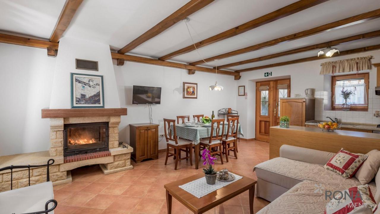 Rona Stone House Apartments Janja Boljun Экстерьер фото